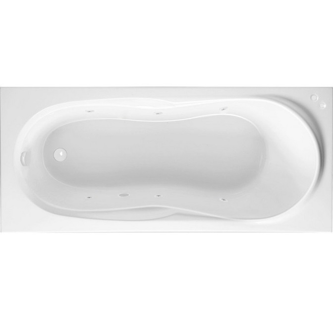 Ванна гидромассажная Excellent Sekwana "SOFT" WAEX.SEK17.SOFT.WH 170x75 (белый), каркас, слив-перелив